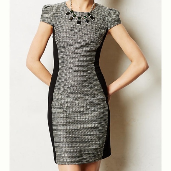 Anthro Moulinette Souers Shimmered Hourglass Dress - Picture 2 of 12